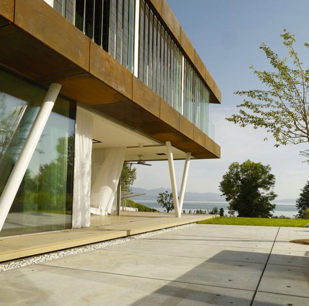 Jewel Box Villa by Design Paradigms in Lausanne, Switzerland