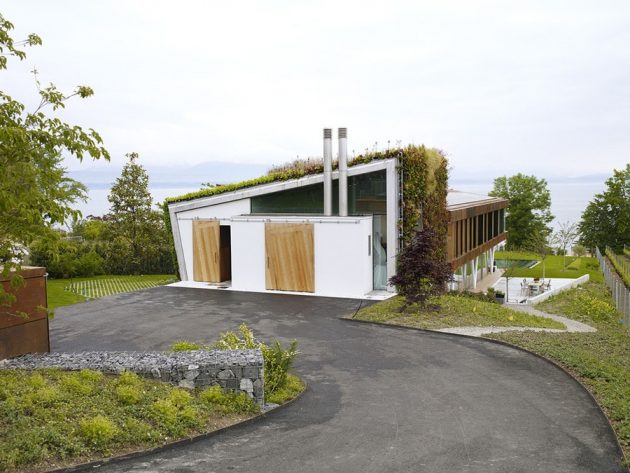 Jewel Box Villa by Design Paradigms in Lausanne, Switzerland