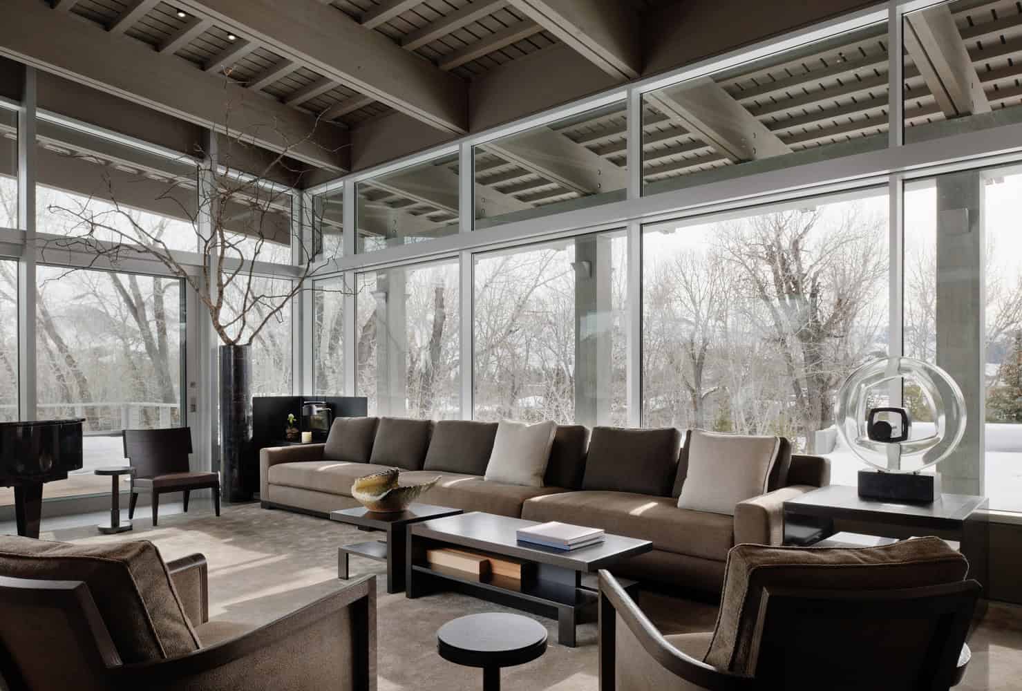 River House by Suyama Peterson Deguchi on The Northern Rocky Mountains River House by Suyama Peterson Deguchi on The Northern Rocky Mountains