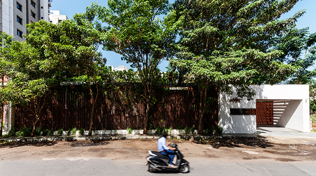 Skewed House by Studio Lagom in Surat, India