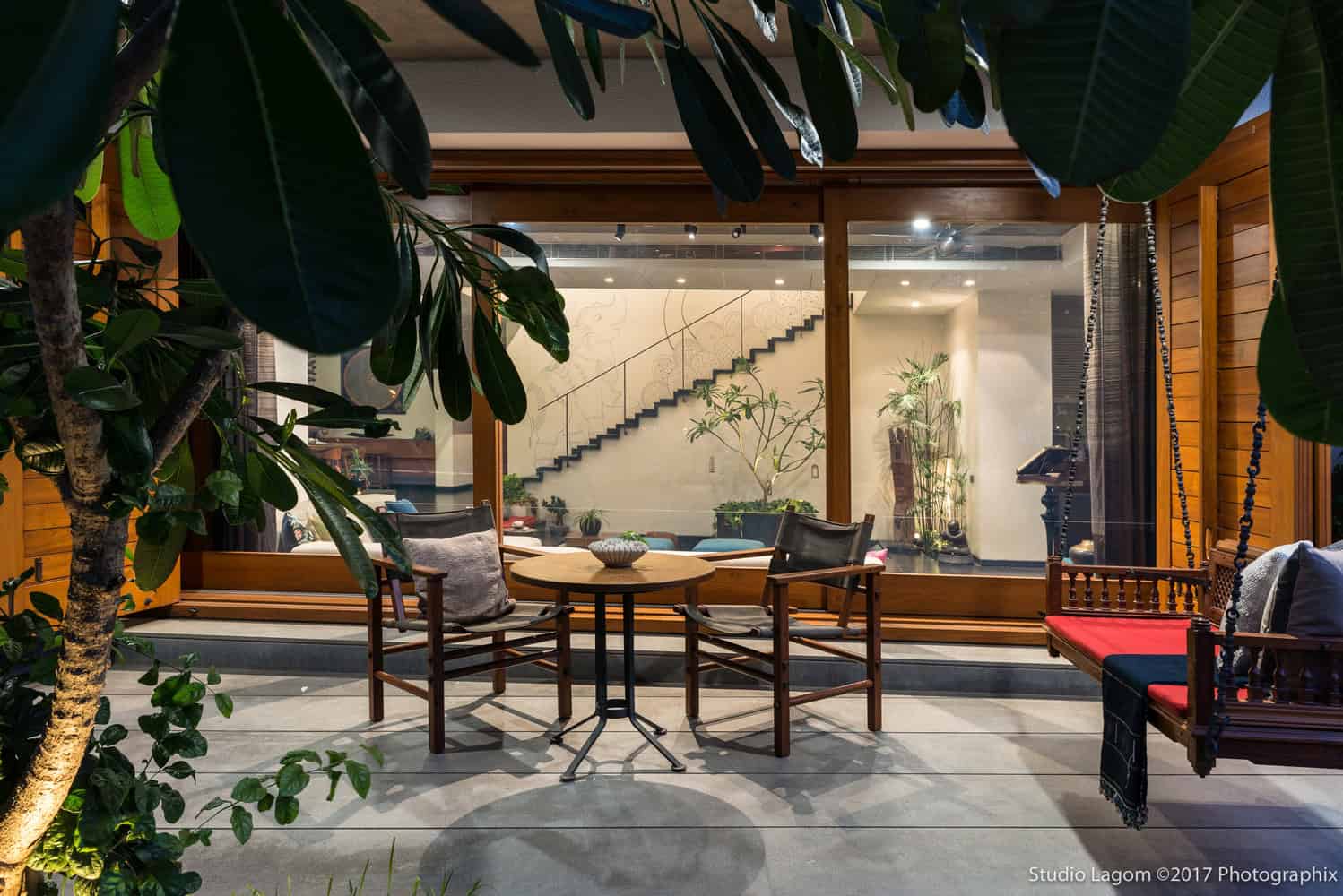 Skewed House by Studio Lagom in Surat, India Skewed House by Studio Lagom in Surat, India