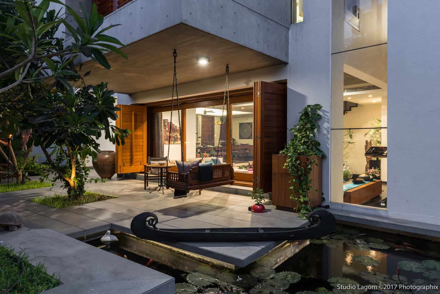 Skewed House by Studio Lagom in Surat, India Skewed House by Studio Lagom in Surat, India