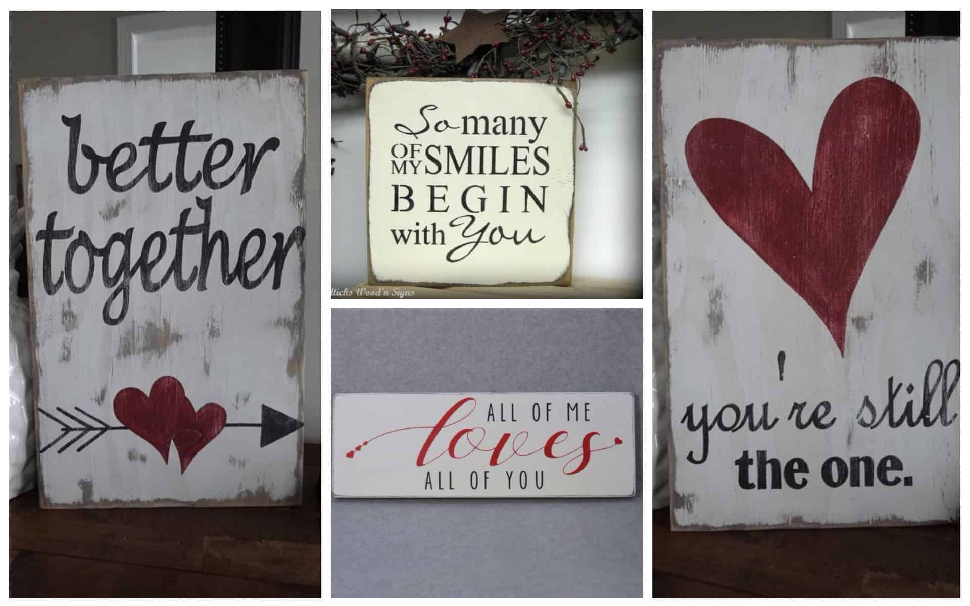 10 Appealing Rustic Love-Signs That You Can Do For Free