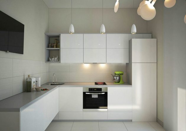 15 Outstanding Ideas For Decorating Practical Small Kitchen