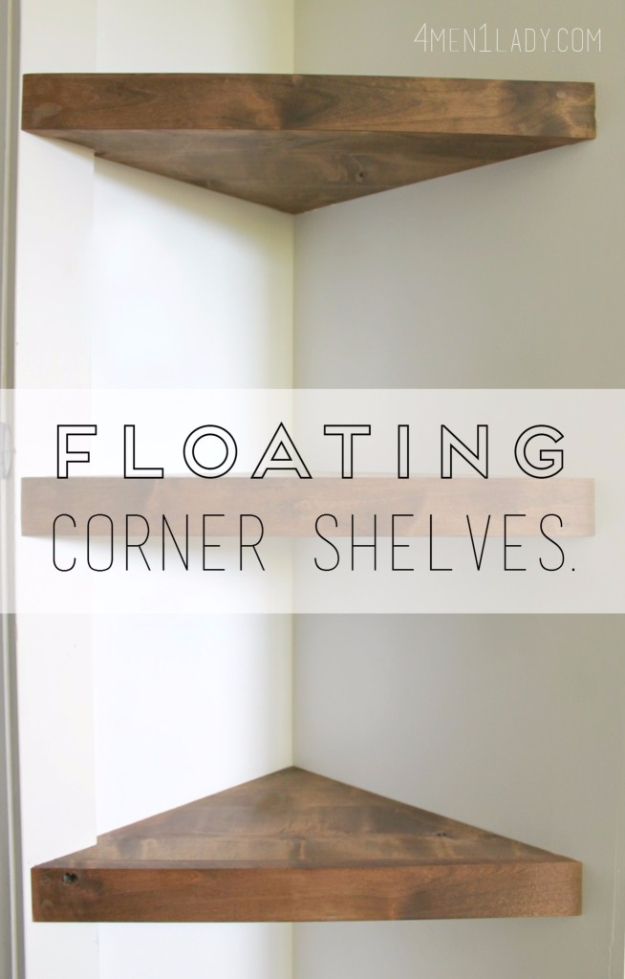 15 Awesome DIY Shelves That You Can Create In No Time