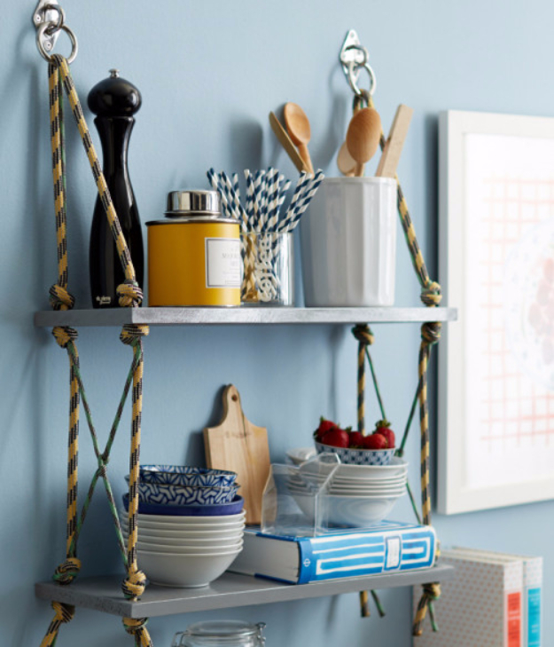 15 Awesome DIY Shelves That You Can Create In No Time