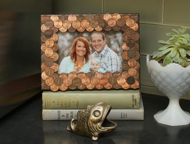 15 Interesting DIY Decor Projects Made Out Of Pennies