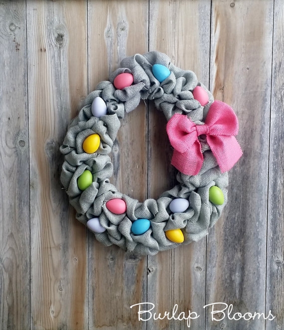 15 Magical Handmade Easter Wreath Designs You Must See