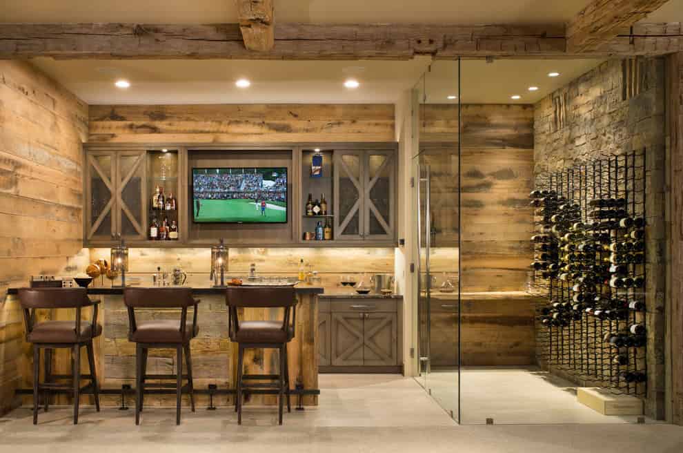 country kitchen bar design