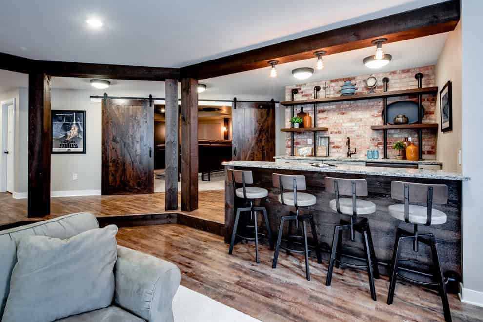 16 Elegant  Rustic Home  Bar  Designs  That Will Customize 