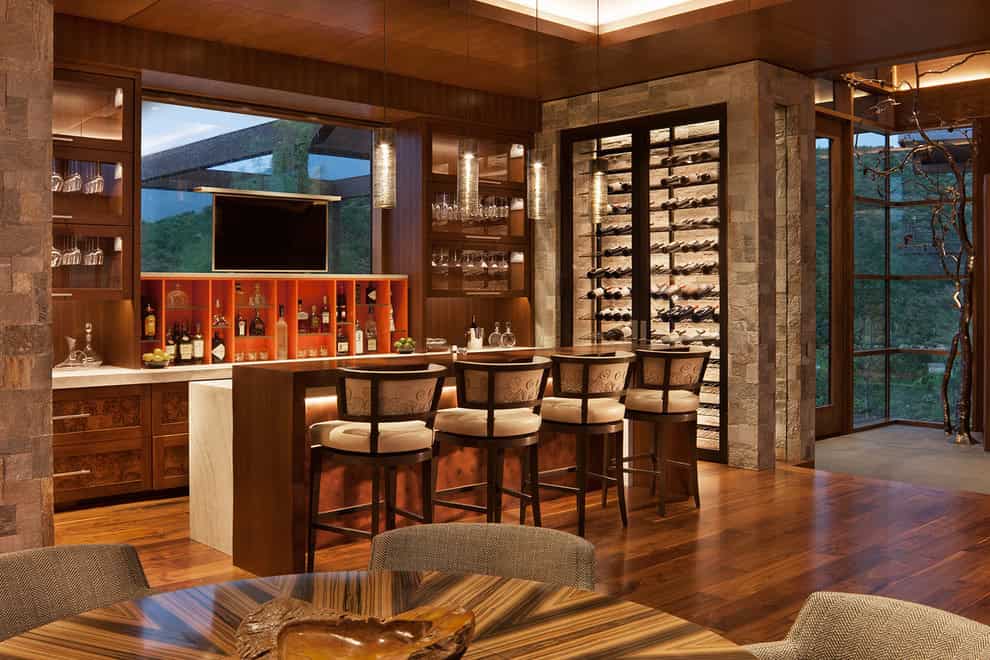 16 Elegant Rustic Home Bar Designs That Will Customize Your Home