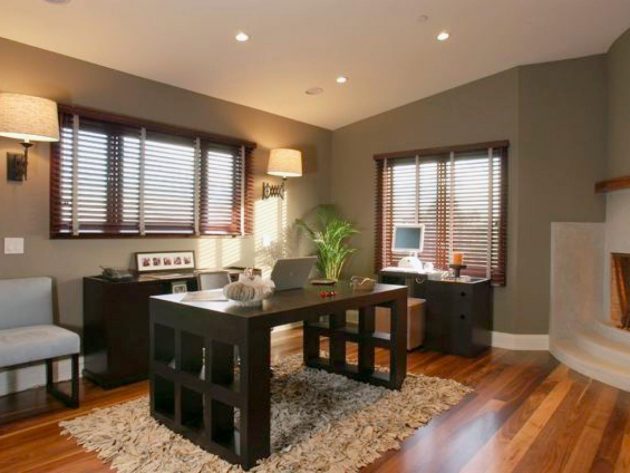 18 Attractive Examples For Decorating Functional Home Office