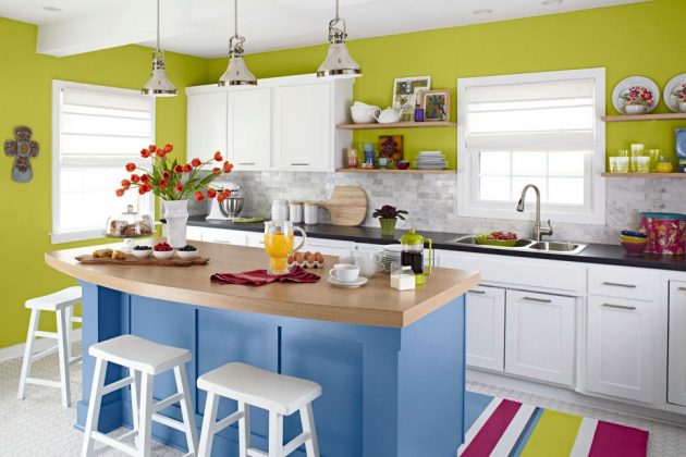 15 Outstanding Ideas For Decorating Practical Small Kitchen