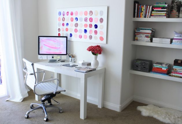 17 Alluring Mini Home Offices To Create Pleasant Work Atmosphere