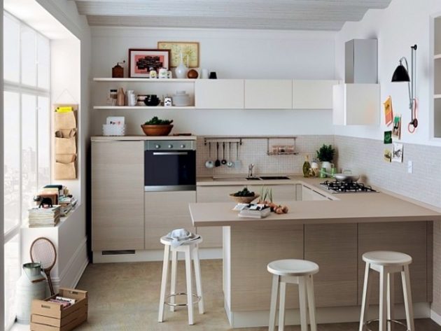 15 Outstanding Ideas For Decorating Practical Small Kitchen