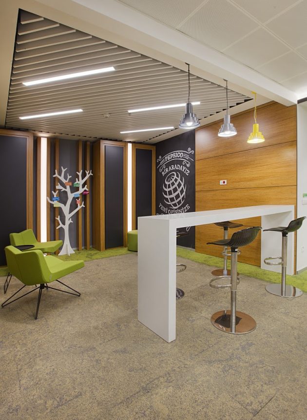 A Flexible and Dynamic Office Design from Boytorun Architects: PepsiCo Turkey