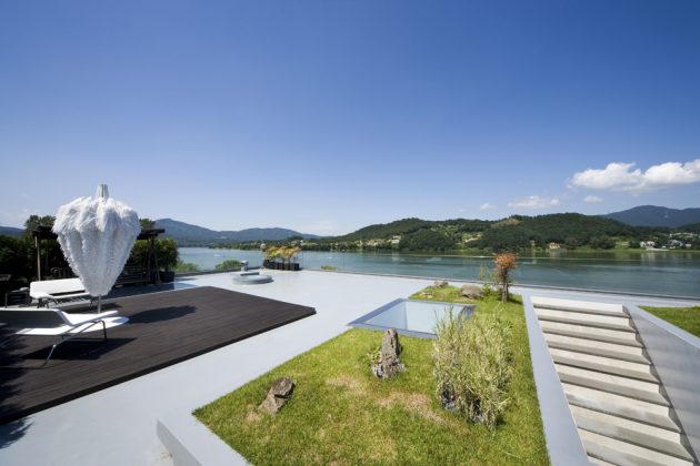 Floating House by Hyunjoon Yoo Architects in Gyeonggi, South Korea