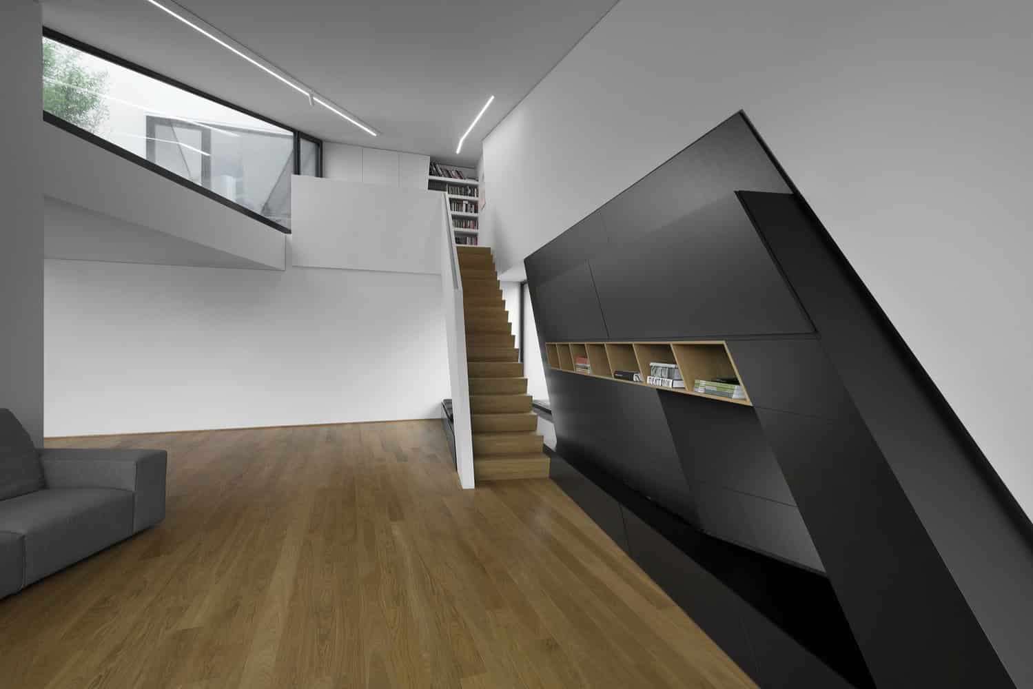 House Z by Closer Architects in Prague, Czech Republic