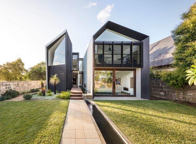 Iron Maiden House by CplusC Architectural Workshop in Sydney, Australia