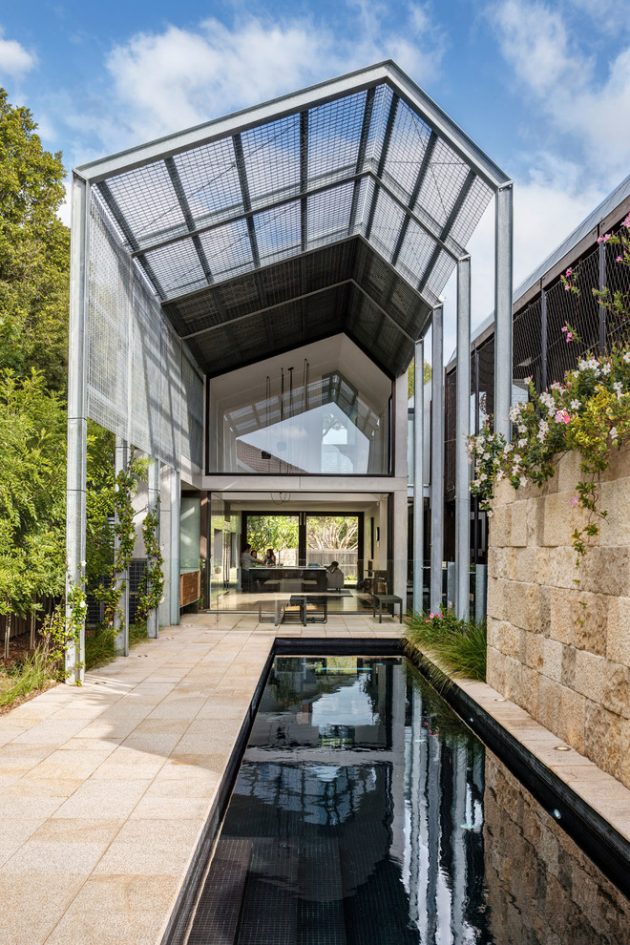 Iron Maiden House by CplusC Architectural Workshop in Sydney, Australia