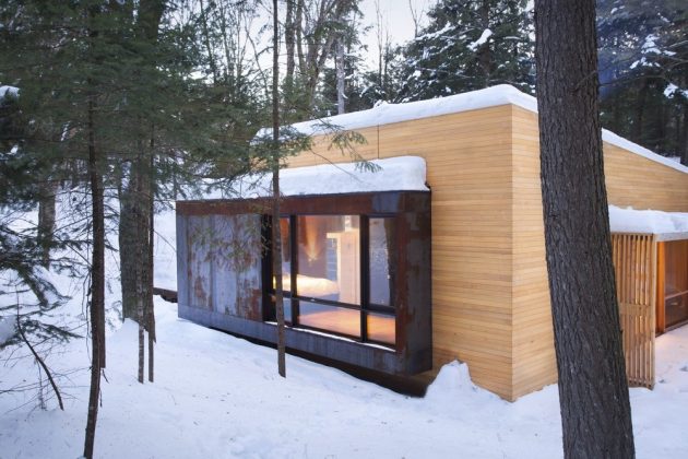 La Luge by YH2 Architecture in Quebec, Canada