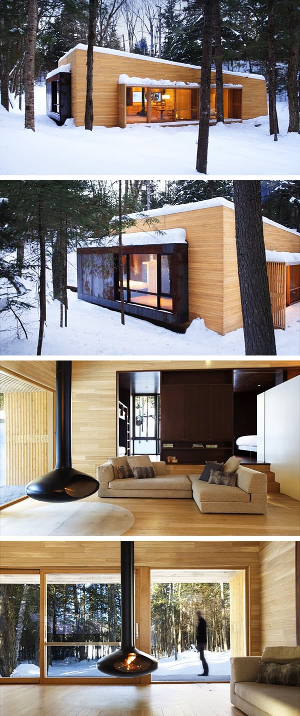 La Luge by YH2 Architecture in Quebec, Canada