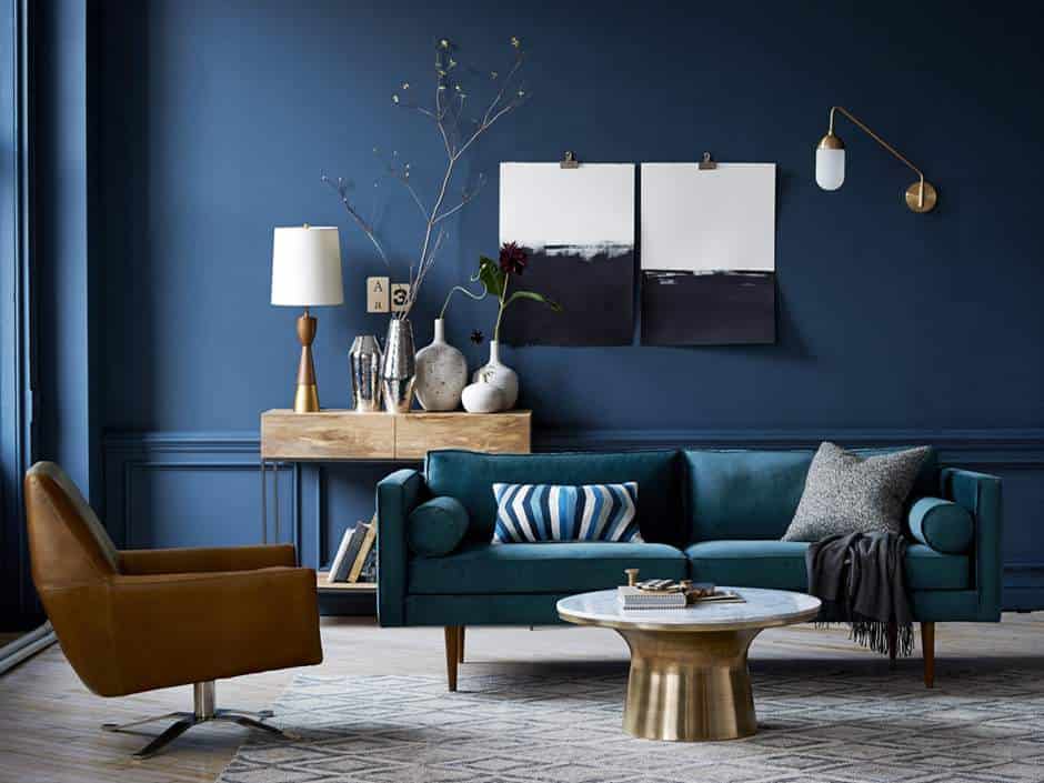 15 Totally Awesome Ideas To Use Dark Blue In Your Home Decor 15 Totally Awesome Ideas To Use Dark Blue In Your Home Decor