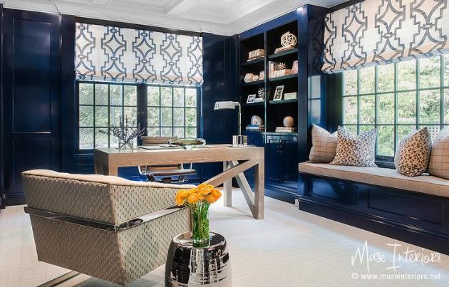 15 Totally Awesome Ideas To Use Dark Blue In Your Home Decor