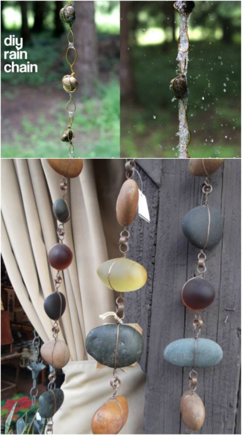 15 Fantastic DIY Rain Chain Ideas To Freshen Up Your Outdoors With