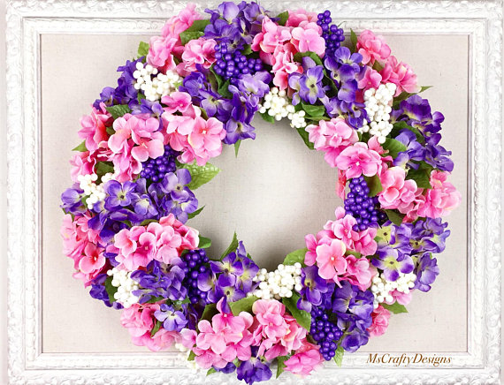 15 Refreshing Handmade Spring Wreath Designs Made Out Of Natural Materials