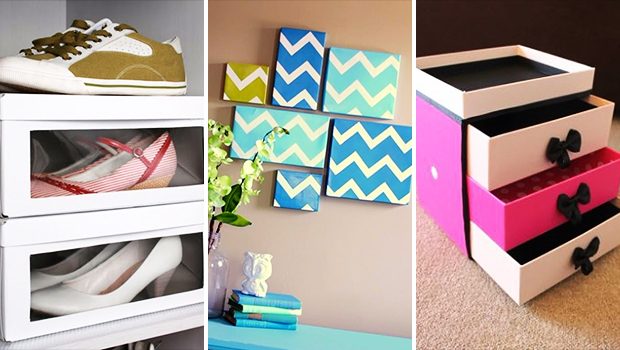 16 Awesome DIY Ideas You Can Craft With Shoe Boxes