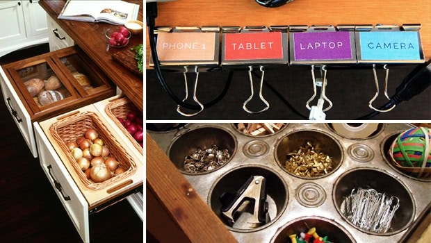 17 Clever DIY Home Organization Ideas That You Will Find Incredibly Handy