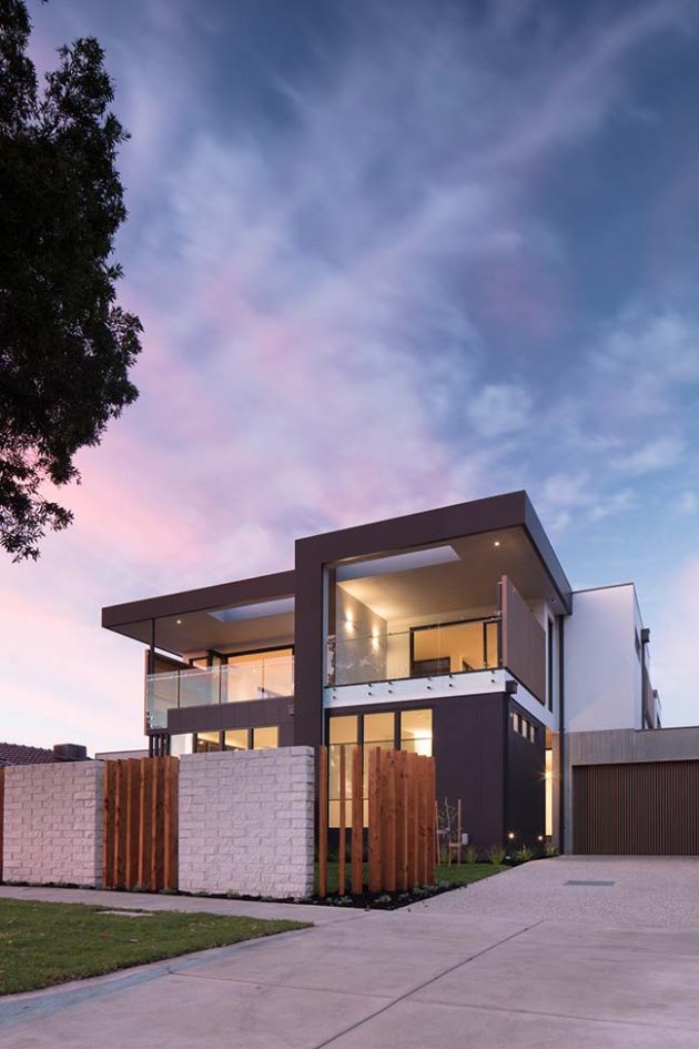 Clark Townhouses by McGann Architects in Melbourne, Australia