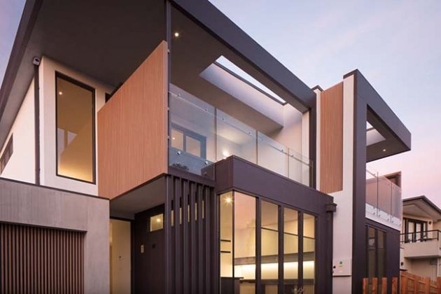 Clark Townhouses by McGann Architects in Melbourne, Australia