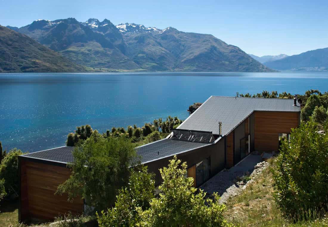 Drift Bay House by Kerr Ritchie Architects in Queenstown, New Zealand Drift Bay House by Kerr Ritchie Architects in Queenstown, New Zealand