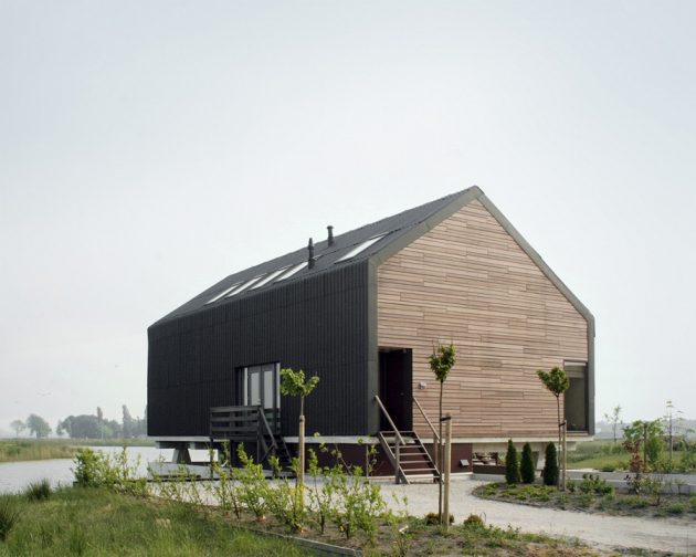 House Dijk by Jager Janssen architecten in Blauwestad, The Netherlands