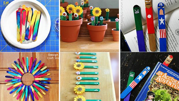 15 Awesome Little Popsicle Crafts Your Kids Will Have Fun Making