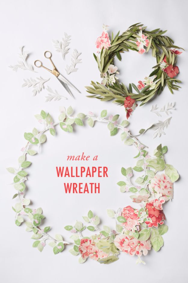 15 Creative DIY Ideas You Can Craft With Leftover Wallpaper