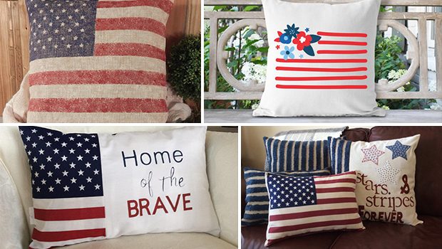 18 Decorative Handmade 4th of July Pillow Designs You’ll Love