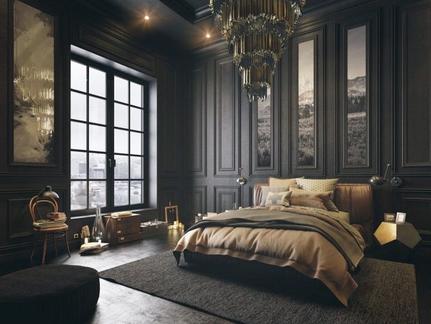 19 Magnificent Dark Bedrooms That Are Simply Amazing