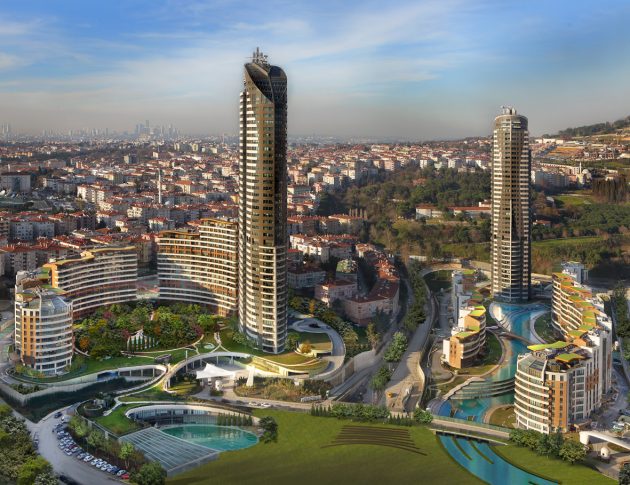 A Green Life Complex By Evrenol Architects:  Akasya Acıbadem