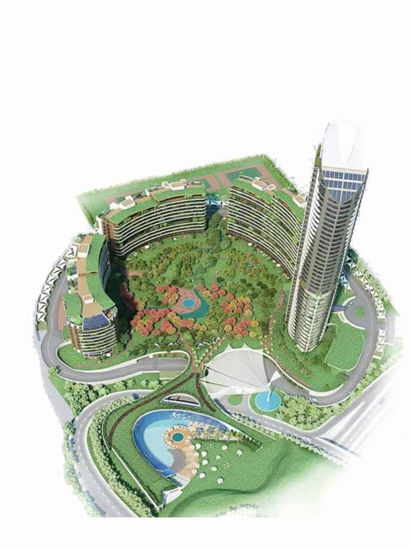 A Green Life Complex By Evrenol Architects: Akasya Acıbadem A Green Life Complex By Evrenol Architects: Akasya Acıbadem