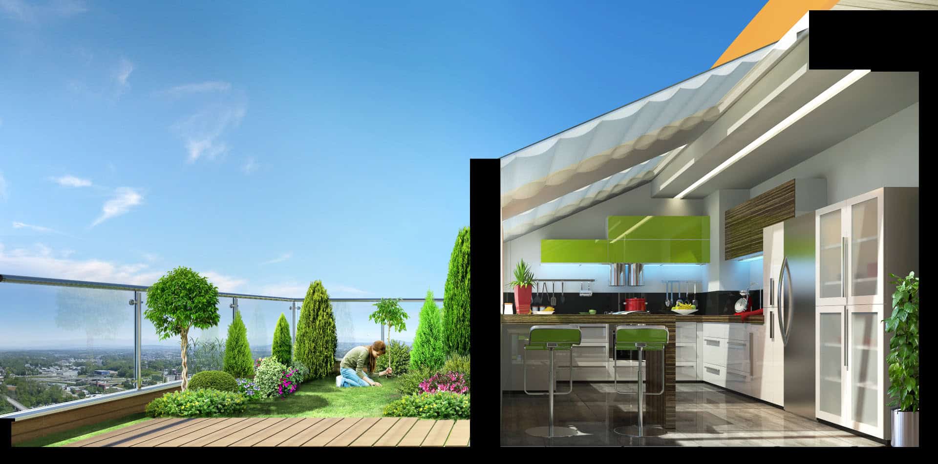 A Green Life Complex By Evrenol Architects: Akasya Acıbadem A Green Life Complex By Evrenol Architects: Akasya Acıbadem