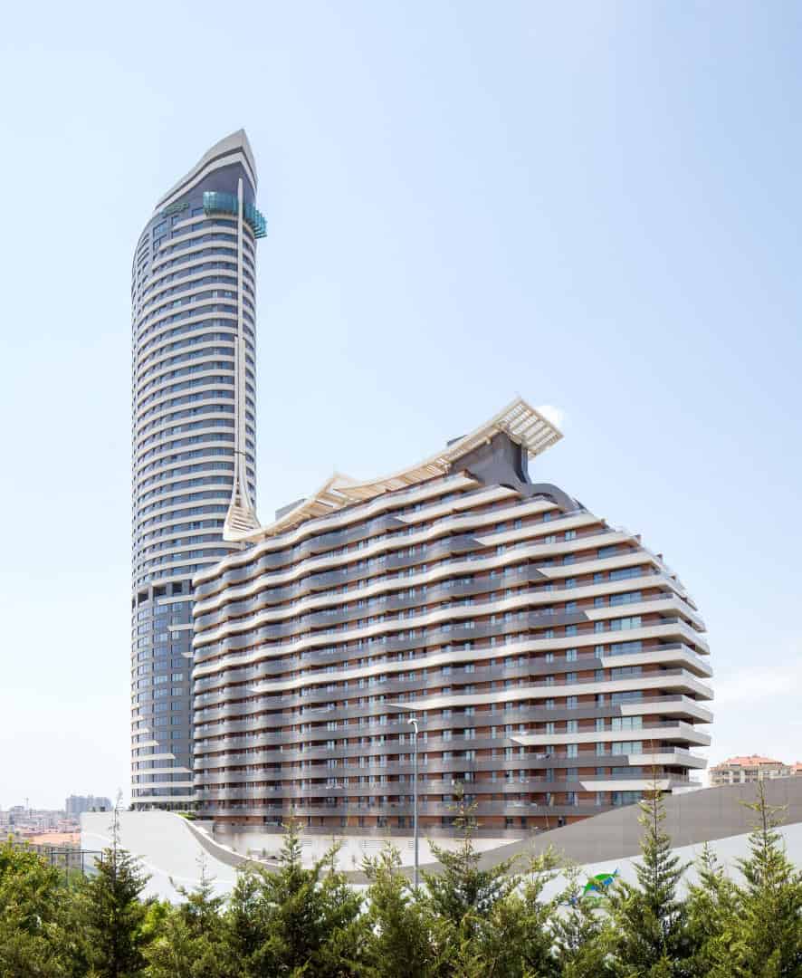 A Green Life Complex By Evrenol Architects: Akasya Acıbadem A Green Life Complex By Evrenol Architects: Akasya Acıbadem