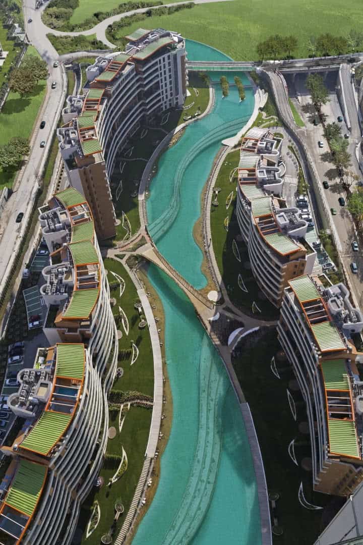 A Green Life Complex By Evrenol Architects: Akasya Acıbadem A Green Life Complex By Evrenol Architects: Akasya Acıbadem