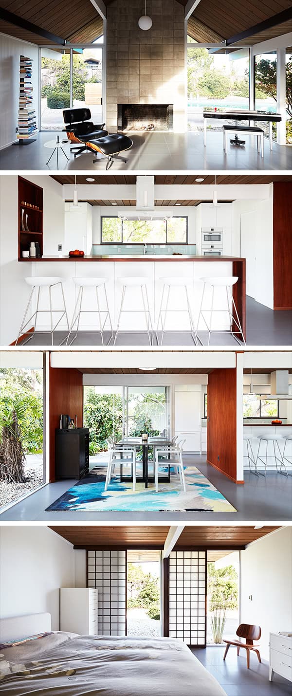 Burlingame Eichler Remodel by Klopf Architecture in California, USA