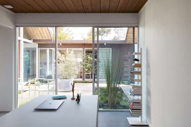Burlingame Eichler Remodel by Klopf Architecture in California, USA