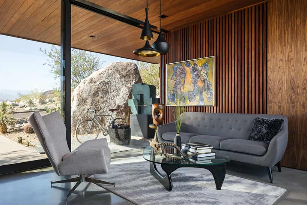 Desert Palisades Guardhouse by Studio AR&D Architects in Palm Springs, California