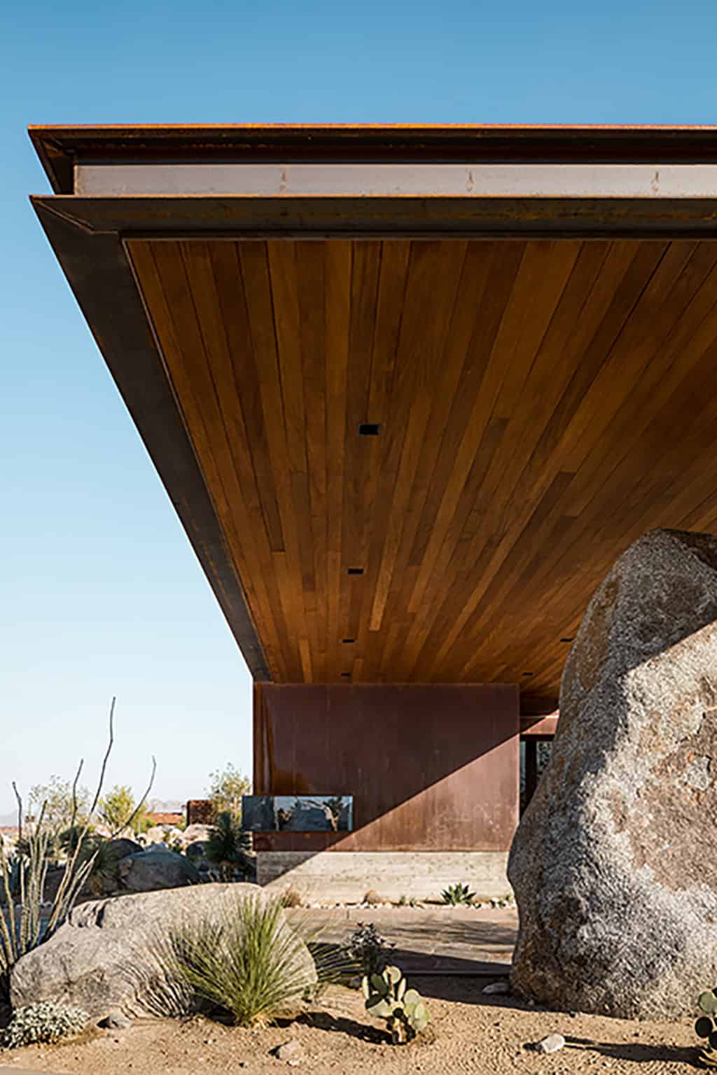Desert Palisades Guardhouse by Studio AR&D Architects in Palm Springs, California