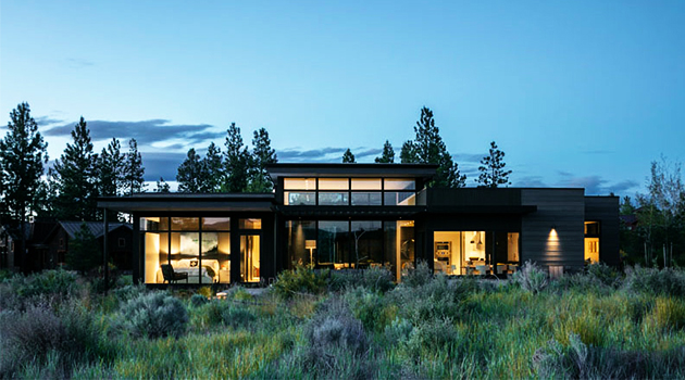 High Desert Modern by DeForest Architects in Bend, Oregon